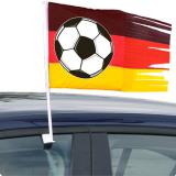 Autofahne"Fußball Deutschland" 45 cm