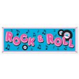 Banner "Rock 'n' Roll" 1,5 m
