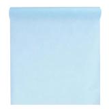 Breiter Tischläufer Deko-Vlies "Edle Tafel" 0,6 x 10 m-hellblau
