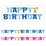 Buchstaben-Girlande "Happy first Birthday" 2,13 m