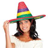 Bunt-gestreifter Sombrero "Mexikana"