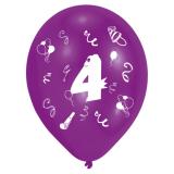 Bunte Luftballons "Geburtstagsspaß" 8er Pack-4