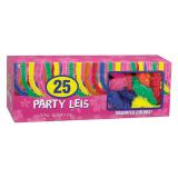 Bunte Party-Halsketten 25er Pack