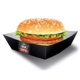 Burger-Schalen "BBQ Time" 4er Pack