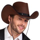 Cowboy-Hut "Western Feeling" -braun