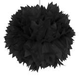 Deckendeko "Pom-Pom aus Wabenpapier" 30 cm-schwarz