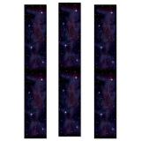 Deckenhänger aus Folie "Sternennacht" 3er Pack 