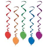 Deckenhänger "Luftballons" 5er Pack 