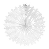 Deko-Fächer "Schneeflocke" 40 cm