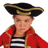 Dreispitz-Hut für Kinder "Pirat"