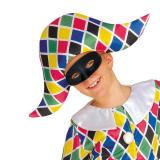 Einfarbige Kinder-Augenmaske-schwarz