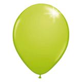 Einfarbige metallic Luftballons-50er Pack-apfelgrün