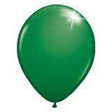 Einfarbige metallic Luftballons-10er Pack-grün