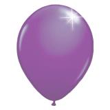 Einfarbige metallic Luftballons-10er Pack-lila