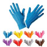 Einfarbige Handschuhe "Farbenfroh" 23 cm