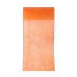 Einfarbiges Deko-Vlies Tischband 10 m-orange
