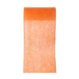 Einfarbiges Deko-Vlies Tischband 10 m-orange