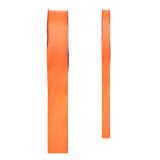 Einfarbiges Satin Deko-Band-orange-15 mm