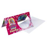 Einladungskarten "Filly Fairy" mit Umschlag 6er Pack