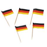 Flaggen-Picker Deutschland-Fahne 50er Pack