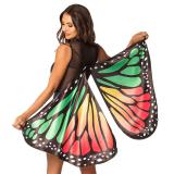 Flügel bunter Schmetterling 130 x 83 cm