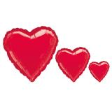 Folien-Ballon "Rotes Herz"-84 cm
