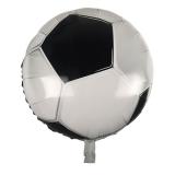 Folienballon "Fußball Traum" 44 cm inkl. Strohhalm 