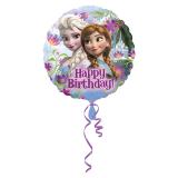 Folienballon Happy Birthday "Eiskönigin" 43 cm