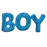 Folienballon Schriftzug "Boy" 50 cm