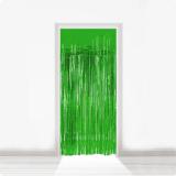Fransen-Türvorhang aus Folie 2 m-grün