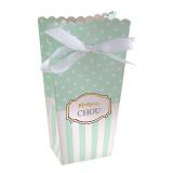 Geschenk-Boxen "Edle Babyparty" 6er Pack-mint-grün