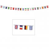 Girlande Internationale Flaggen 7 m