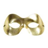 Glänzende Augenmaske-gold-metallic