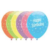 Happy Birthday Luftballons 6er Pack