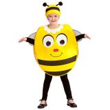 Kinder-Kostüm "Biene mit Wackelaugen" 2-tlg. - 2-4 Jahre