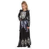 Kinder-Kostüm "Königin der Skelette" 10-12 Jahre