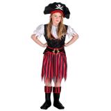 Kinder-Kostüm "Piratin Matilde" 6-tlg.