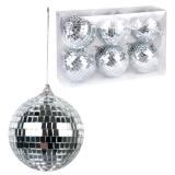 Kleine Discokugeln 8 cm 6er Pack