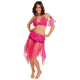Kostüm Pinkes Hula-Girl 2-tlg.
