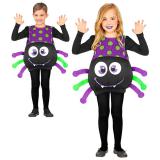 Kinder-Kostüm Schaurig-schöne Spinne 3-4 Jahre