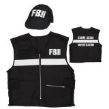 Kostüm-Set "FBI" 2-tlg.