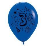 Kunterbunte Zahlen-Luftballons 7er Pack-3