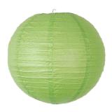 Großer einfarbiger Lampion-45 cm-grün