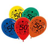 Luftballons 50. Geburtstag 7er Pack