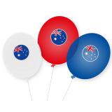 Luftballons "Australien" 9er Pack