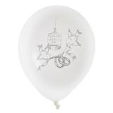Luftballons "Der schönste Tag" 8er Pack