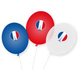 Luftballons "Frankreich" 9er Pack