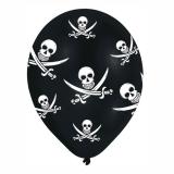 Luftballons "Furchtlose Piraten" 6er Pack