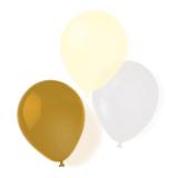 Luftballons "Glamorous" 8er Pack-gold