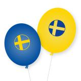 Luftballons "Schweden" 8er Pack